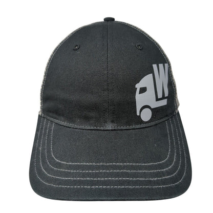 Richardson Snapback Trucker Hat M/L Adjustable Breathable Mesh Back 6 Panel