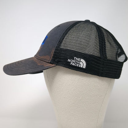 The North Face Trucker Hat Gray One Size Mesh Ash Grove CRH Company Snapback