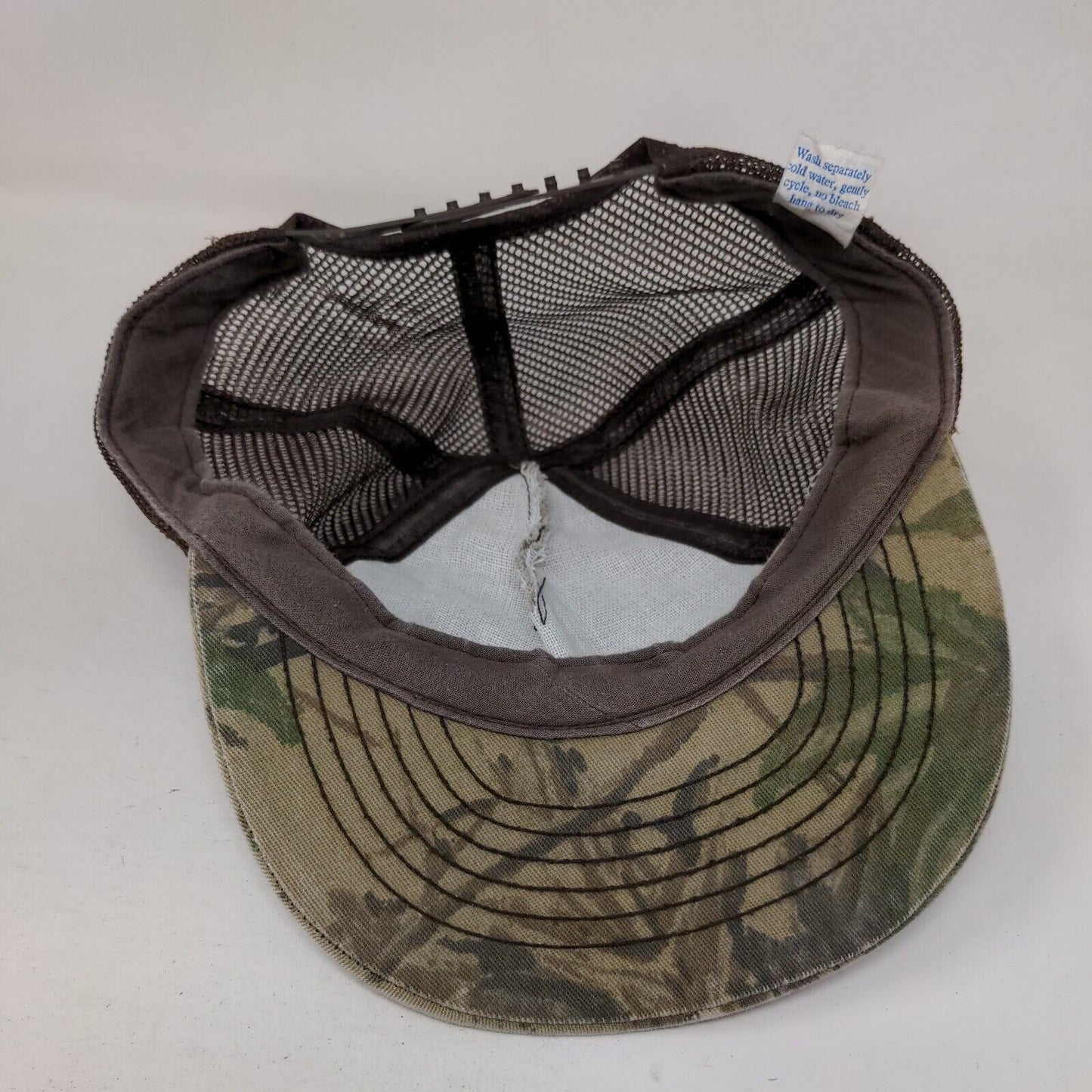 Quality Precast Strong On Service Mesh Back Trucker Hat Camo OSFA Adjustable