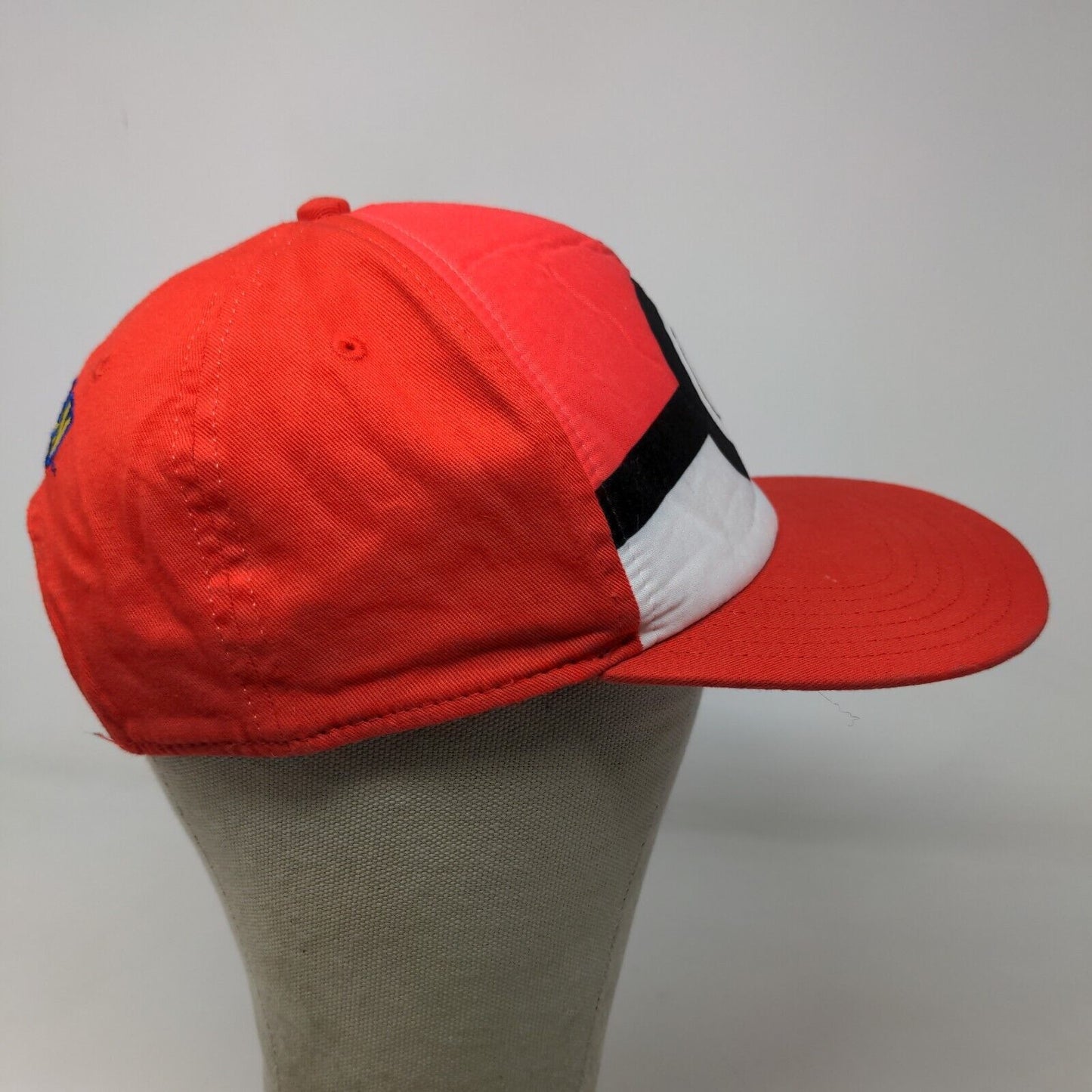 Pokemon Boy's Snapback Hat Red OSFM Embroidered Spell Out Logo Poke Ball