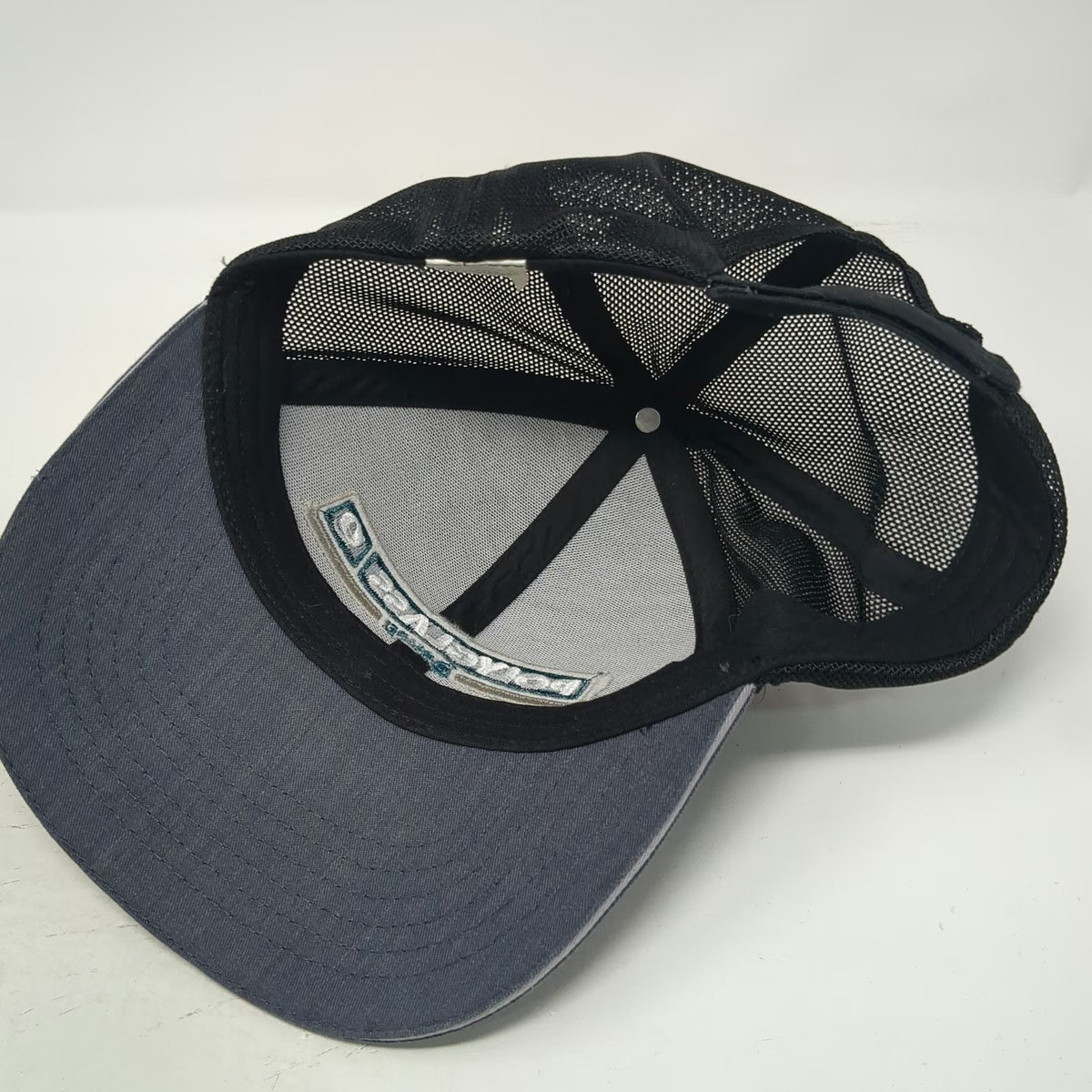 Polyglass Mapei Roofing Logo Gray Baseball Cap One Size Mesh Back Strapback Hat