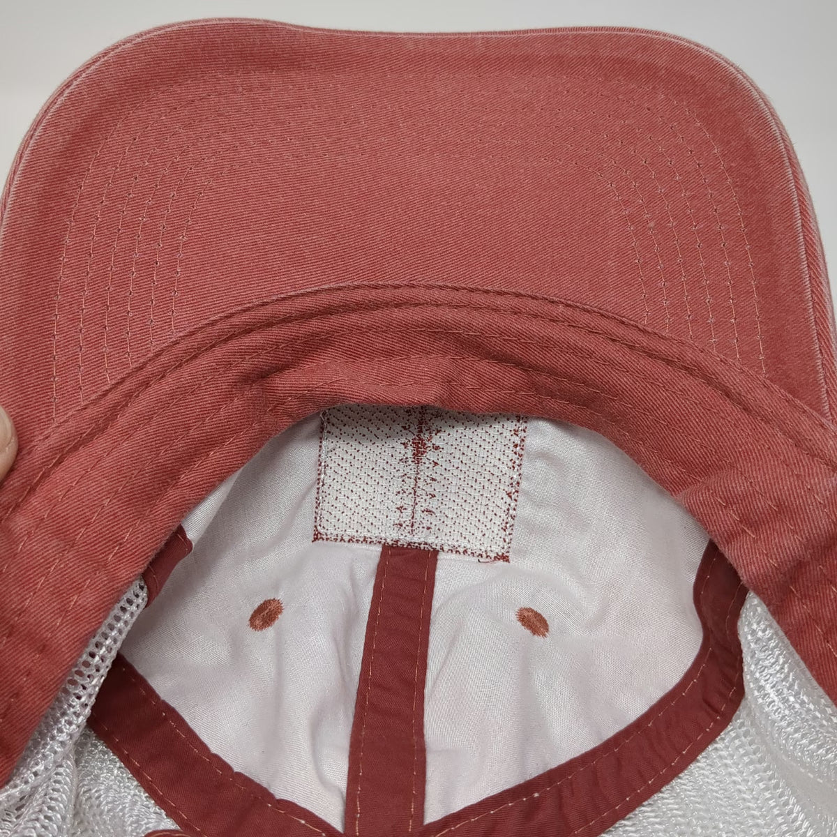 Ahead Baseball Cap Pink One Size Mesh Back Strapback Mermaid Mattapoisett 89 Hat
