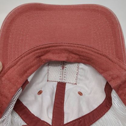 Ahead Baseball Cap Pink One Size Mesh Back Strapback Mermaid Mattapoisett 89 Hat