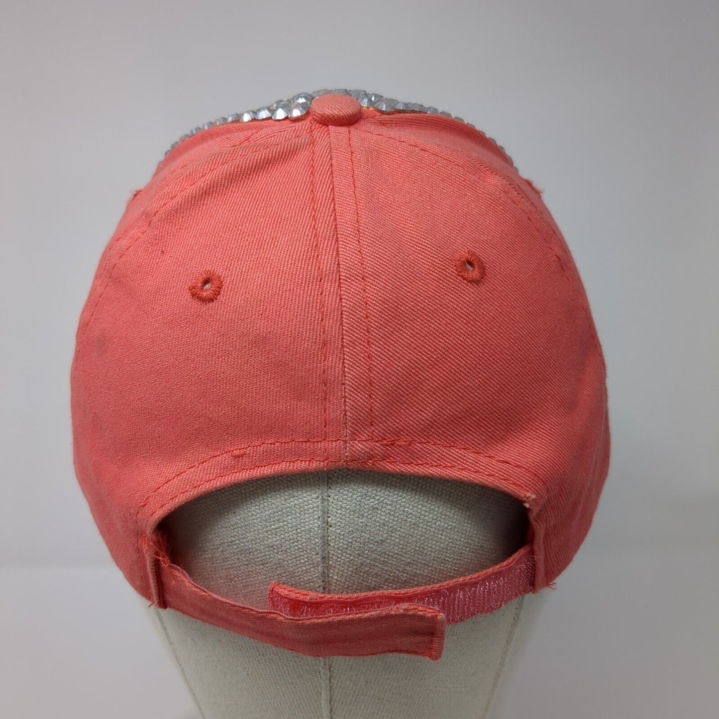 Something Special Strapback Hat Pink One Size Adjustable Bling 6 Panel