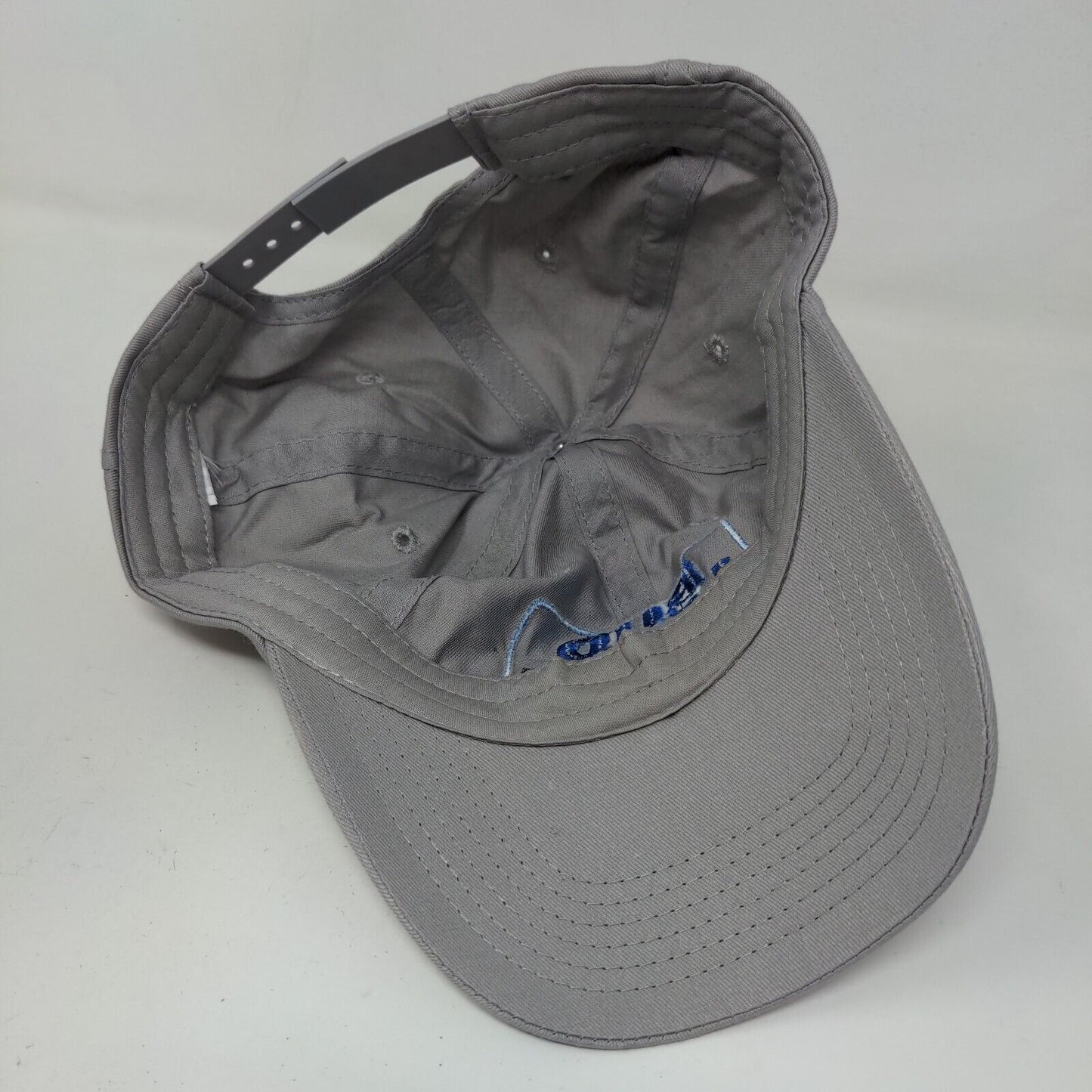 Bud Light Men's Snapback Hat Gray Adjustable Embroidered Big Logo Beer