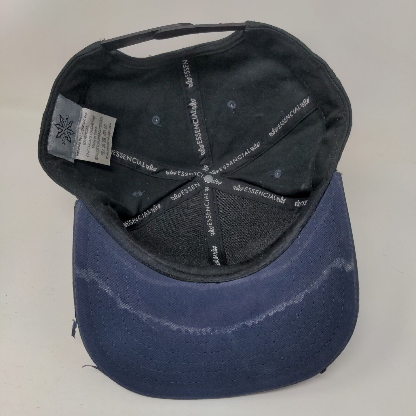 Nine West Authentic Snapback Hat Multicolor One Size Embroidered 6 Panel