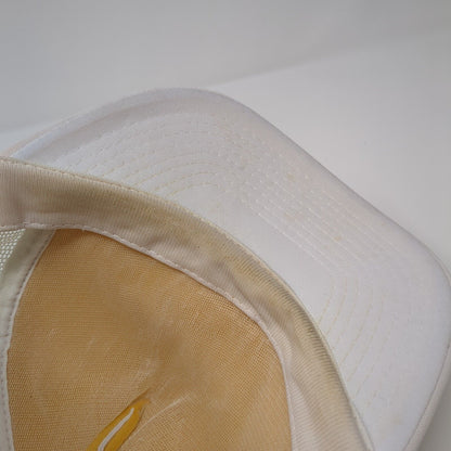 Realfoot Lake The Bone Clan Reunion 1988 Snapback Trucker Hat White OS Mesh Rope