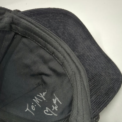 Richards & Southern Warren Zeiders 5 Panel Hat Black One Size Corduroy Rope