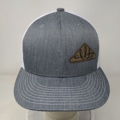 Wilcox Snapback Trucker Hat Gray One Size HCS Adjustable Mesh Back Champro