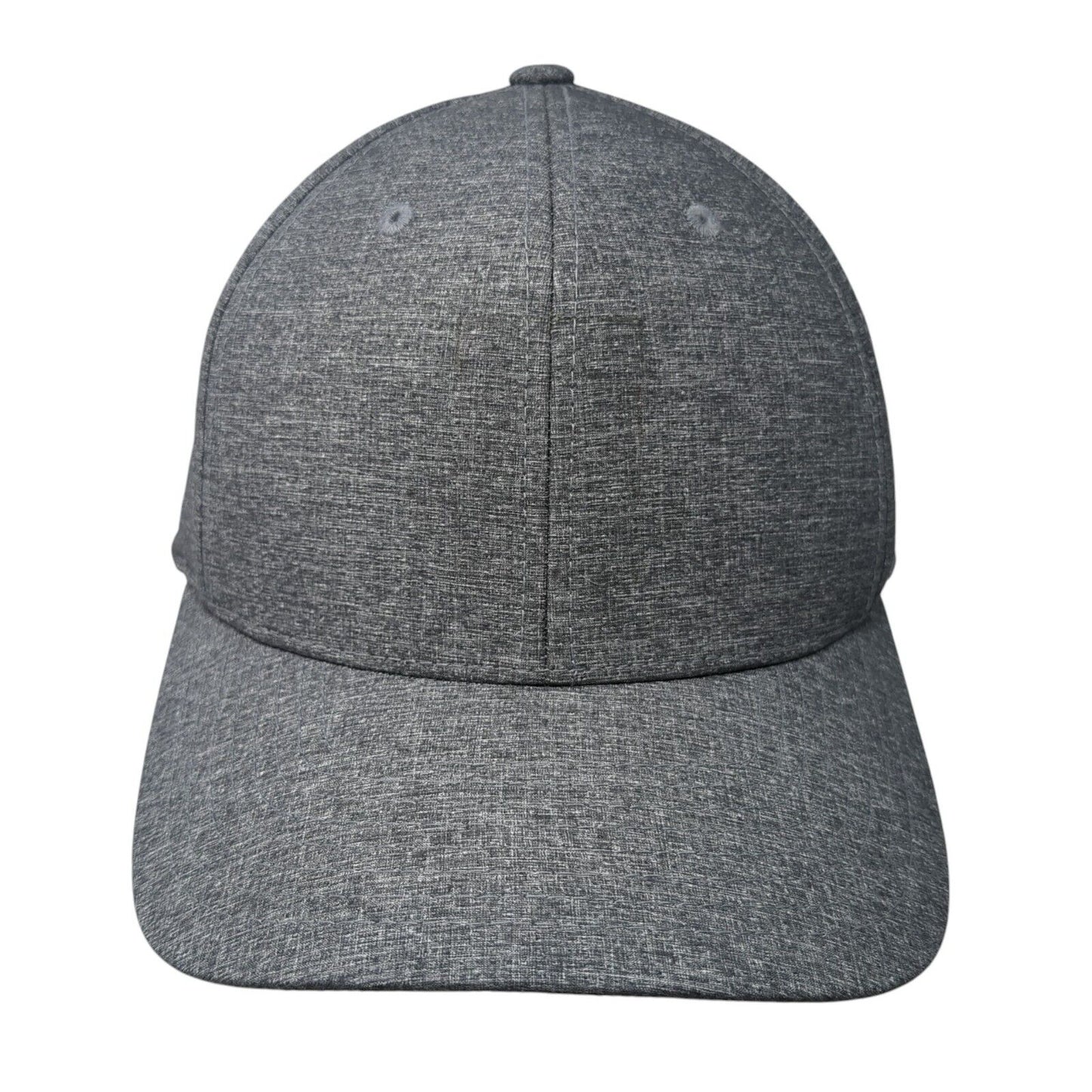 Yupoong Snapback Hat Gray One Size Adjustable 110 Flexfit Tech Blank Polyester