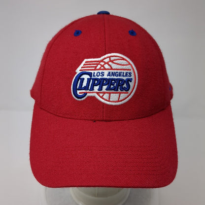 Nike Team Los Angeles LA Clippers Strapback Hat Red OSFA NBA Embroidered Logo