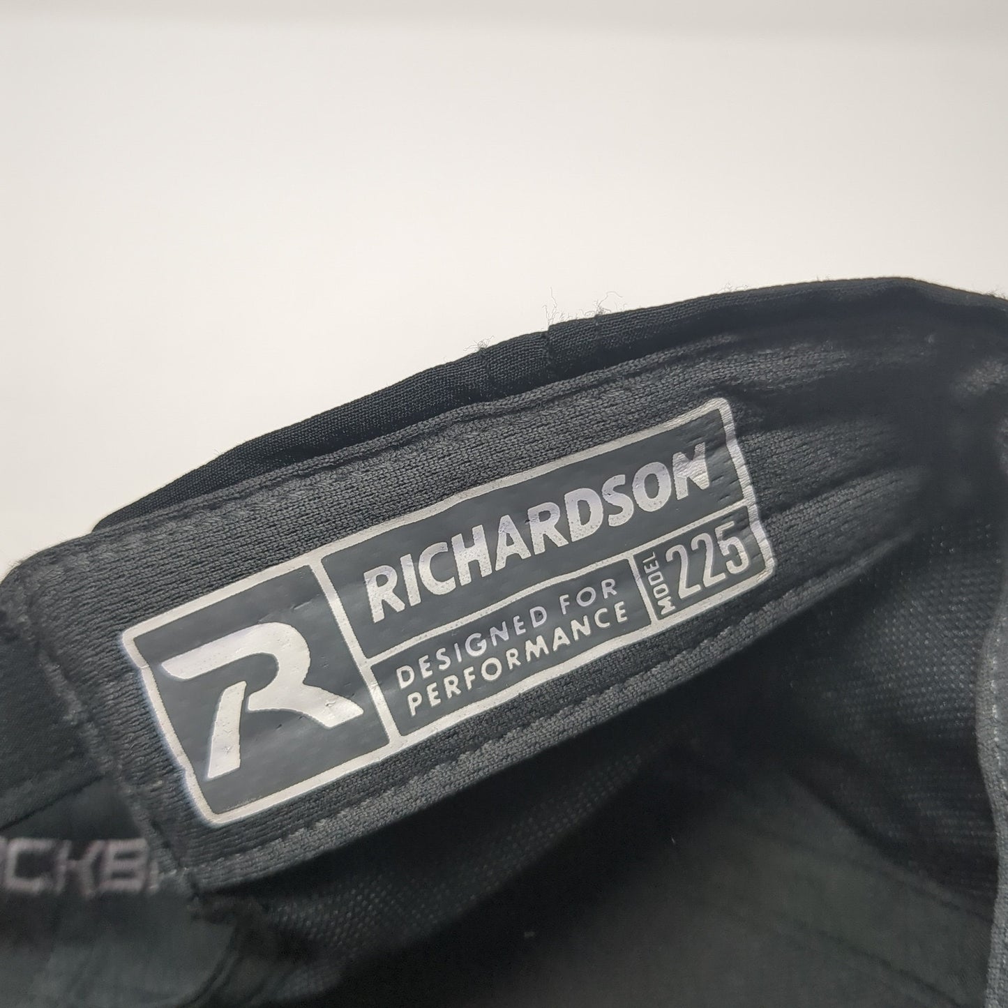 Backbase Logo Strapback Hat Black One Size Adjustable Embroidered