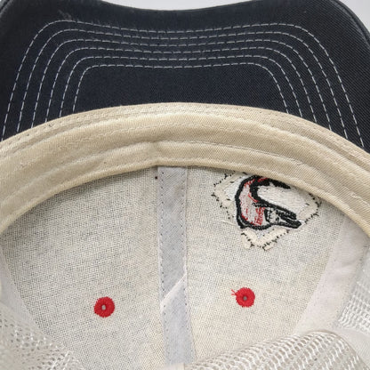 Vie Trucker Hat Black One Size Snapback Mesh Sockeye Brewing Salmon Fish Idaho