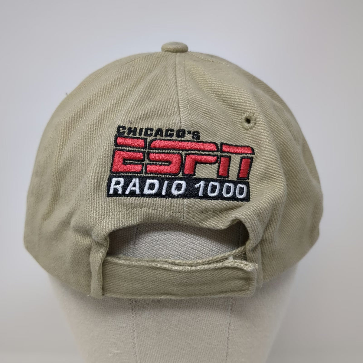 Beige One Size Baseball Cap 2003 MLB All Star Game Chicago White Sox ESPN Radio