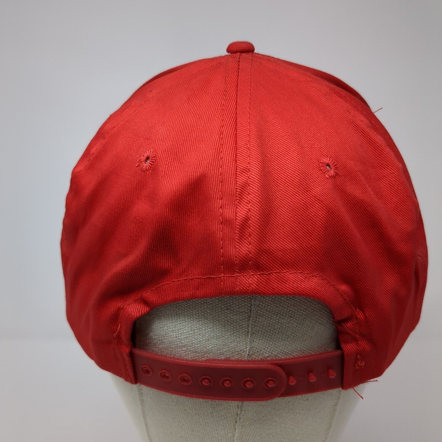 Fossil Rim Wildlife Center Snapback Rope Hat Red One Size Speedway