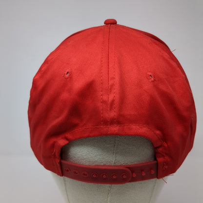Fossil Rim Wildlife Center Snapback Rope Hat Red One Size Speedway