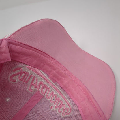 San Francisco Strapback Hat Pink One Size Adjustable Embroidered 6 Panel Lanza