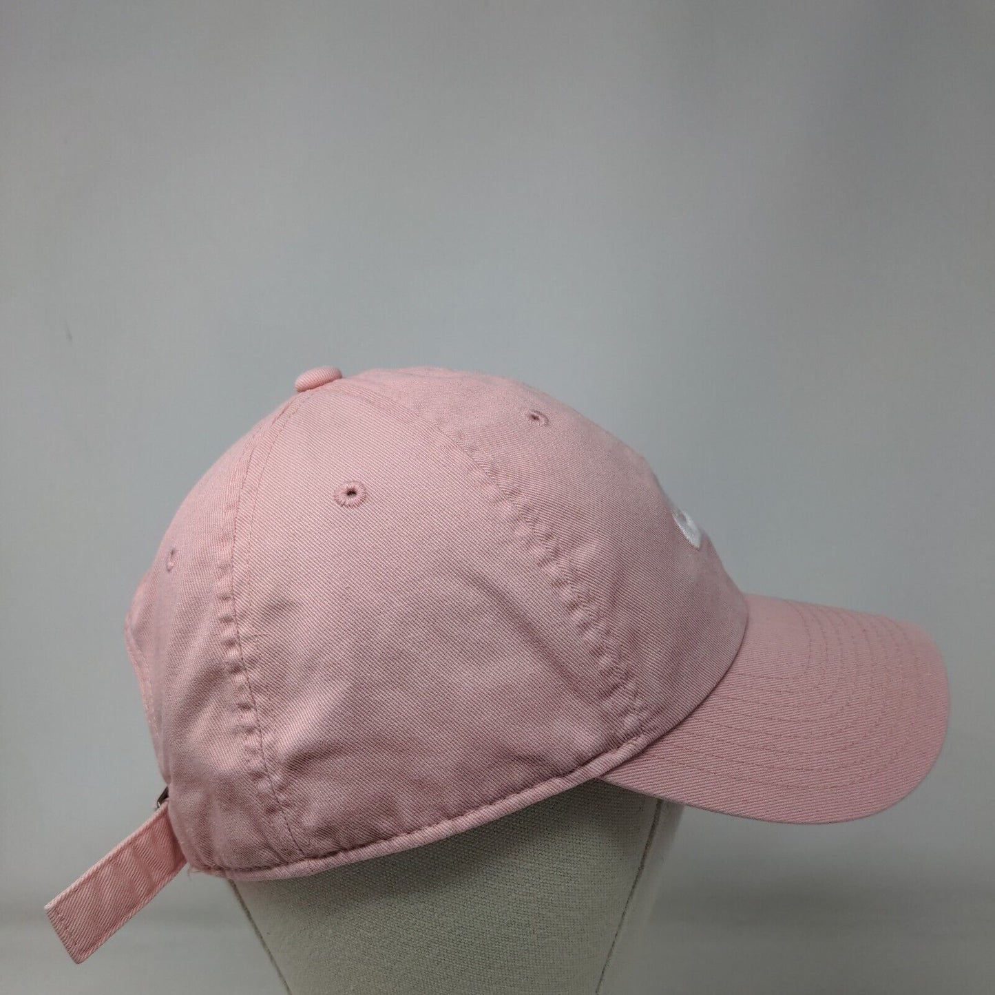 Nike Slideback Hat Pink OSFM Adjustable Embroidered Vented Holes Heritage86