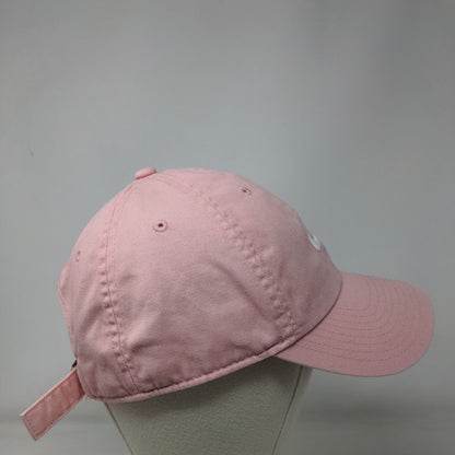 Nike Slideback Hat Pink OSFM Adjustable Embroidered Vented Holes Heritage86