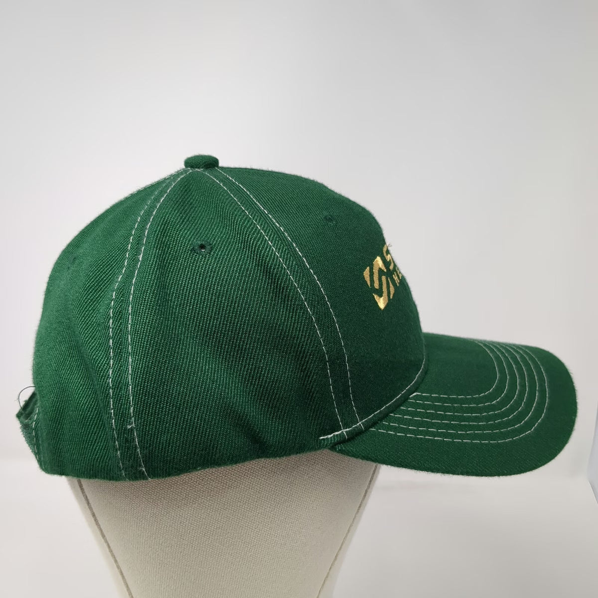 Cobra Baseball Cap Green OS Summit Helicopter Embroidery Contrast Stitch Hat