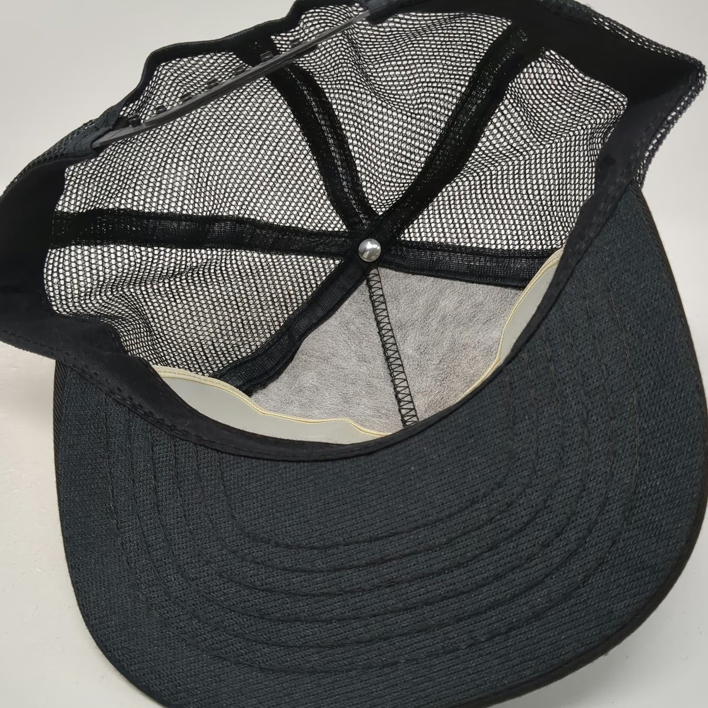 NJEA NEA Trucker Hat Black One Size Snapback Mesh Education Association Union