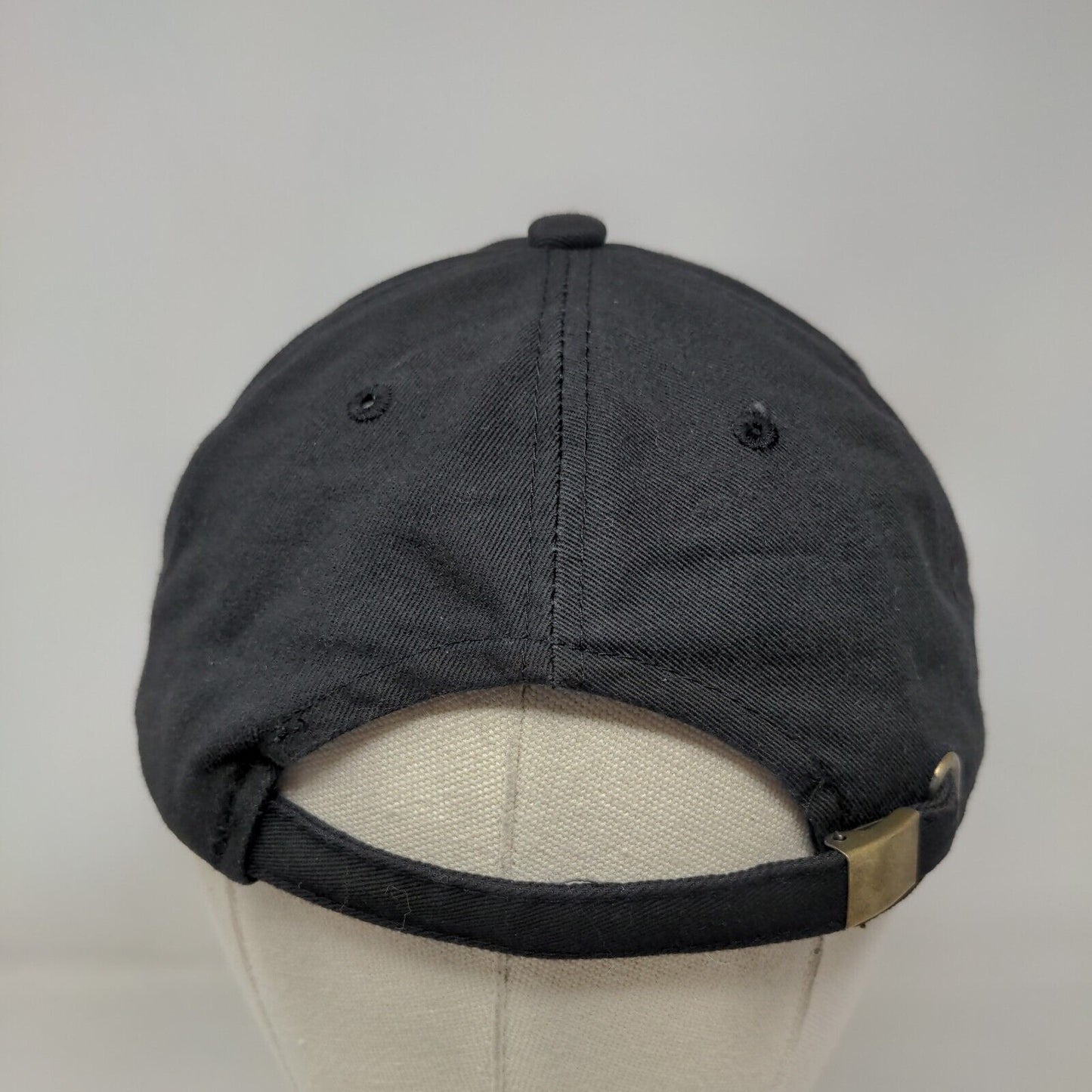 Game Day Slideback Hat Black One Size Embroidered Adjustable 6 Panel