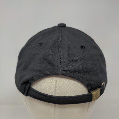 Game Day Slideback Hat Black One Size Embroidered Adjustable 6 Panel