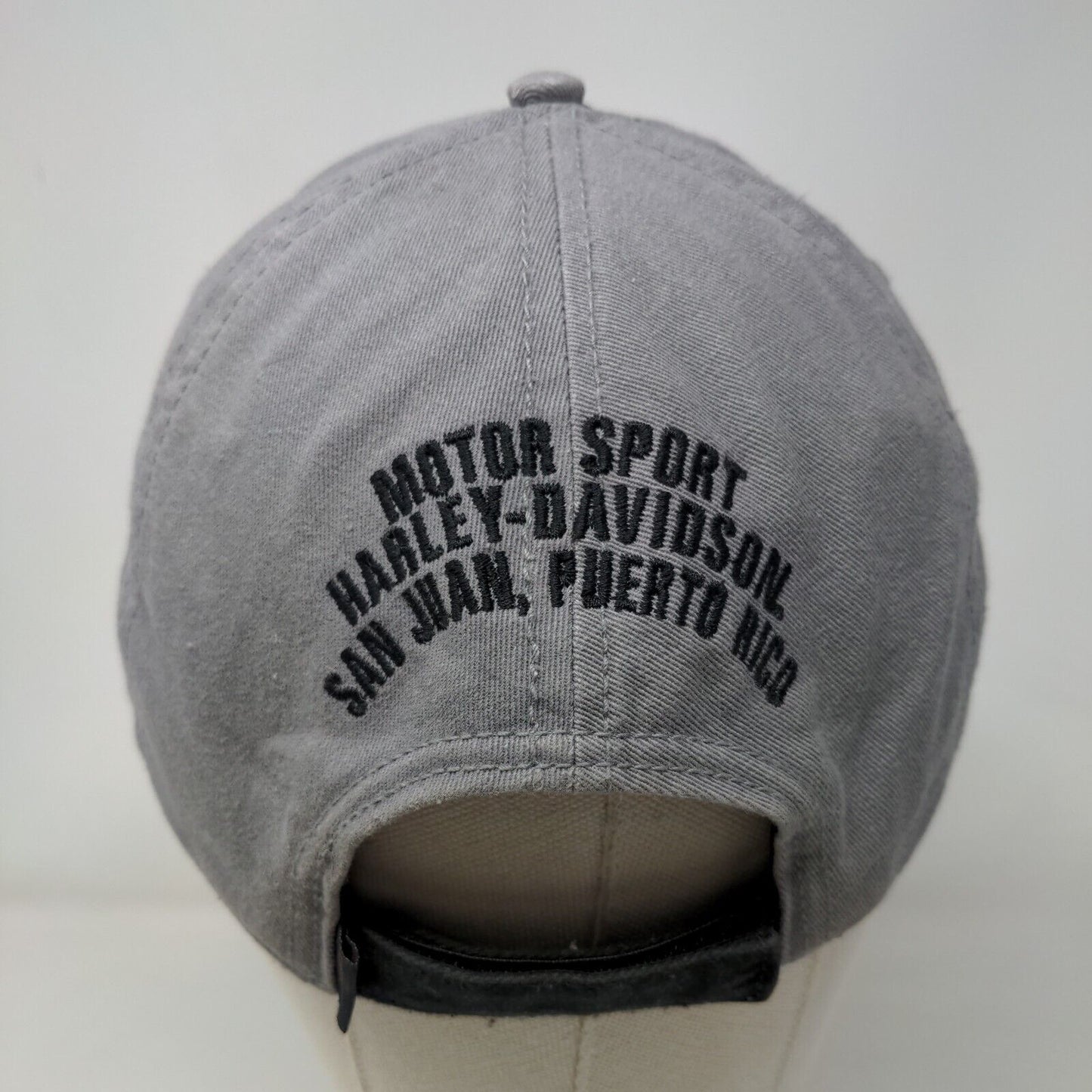 Harley-Davidson Motorcycles Strapback Hat Gray One Size Live The Legend