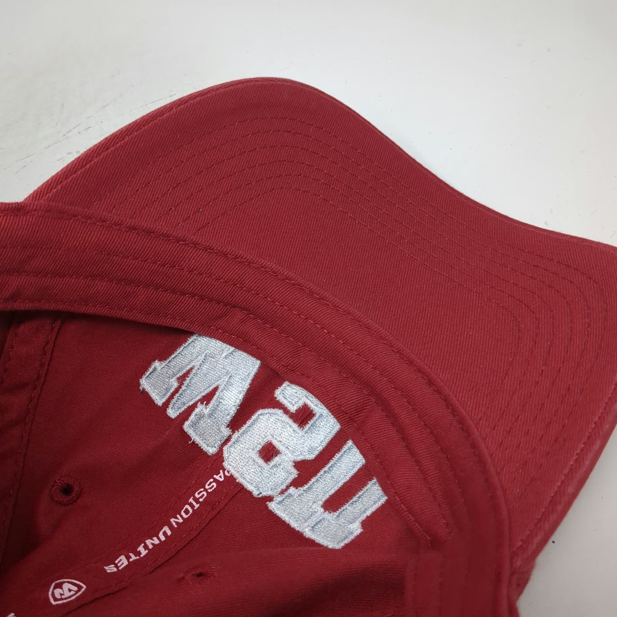Washington State Cougars NCAA Top of the World Baseball Cap Red Gray OSFM Hat