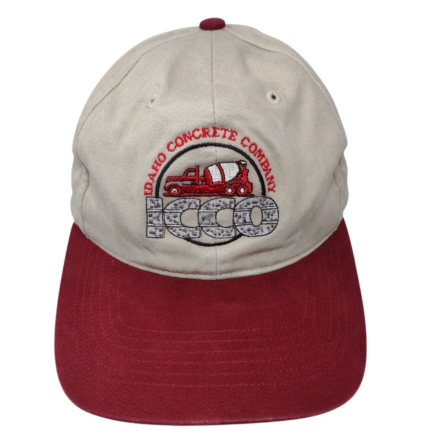Idaho Concrete Company ICCO Strapback Hat Multicolor OSFA Richardson