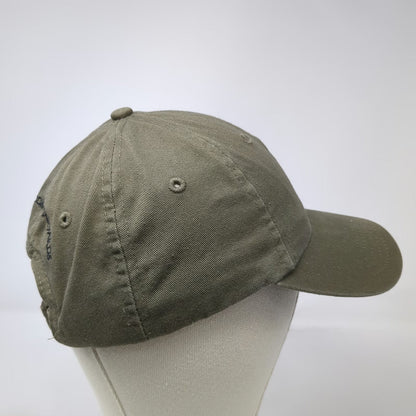 Baseball Cap Green One Size Auburn Road Vineyards Everything Matters Cotton Hat