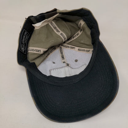 Lincoln Outfitters Patch Strapback Hat Camo OSFM Adjustable Outdoor Cap