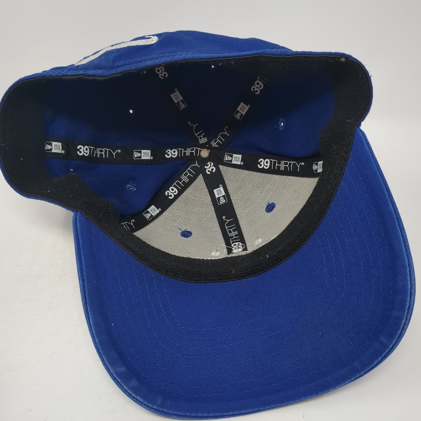 TDIndustries Logo Fitted Hat Blue XL Embroidered Mustache New Era