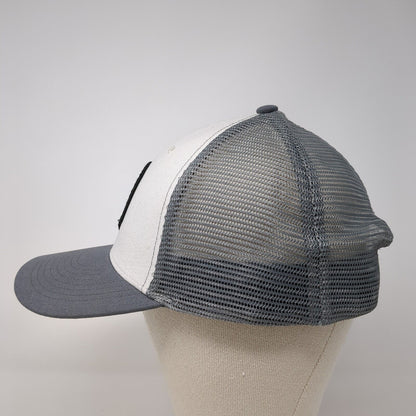 Dutch Bros Coffee Snapback Trucker Hat Gray One Size Adjustable Mesh Back