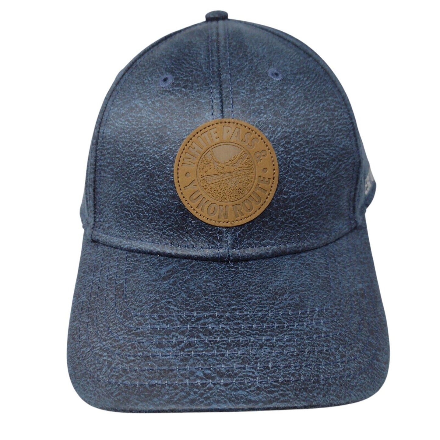 White Pass & Yukon Route Skag Way Alaska Slideback Hat Blue OSFM Adjustable