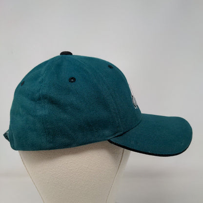 NFL Men's Strapback Hat Green OSFM Philadelphia Eagles Embroidered Logo