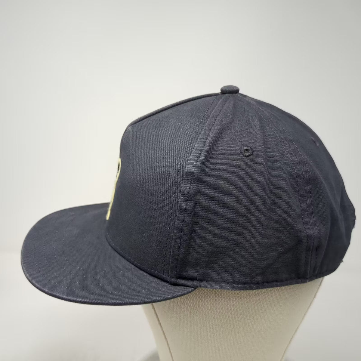 TRUE Linkswear 5 Panel Hat Gray One Size Skeleton Golfer Embroidered Snapback