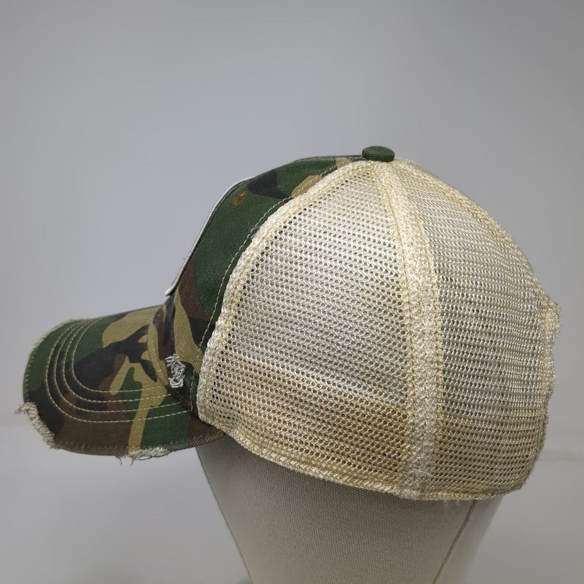 Judith March Green One Size Trucker Hat Support Wildlife Raise Camo Antlers