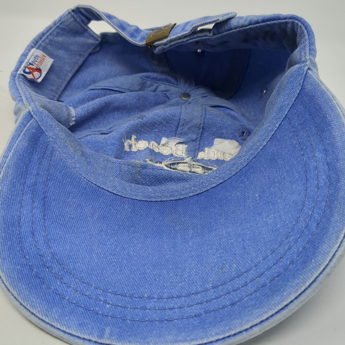 South Athletics Baseball Cap Blue One Size South Beach Florida Slideback Hat