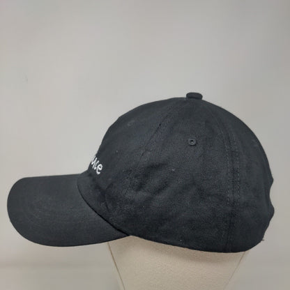 Hot Sauce Slideback Hat Black One Size Adjustable Embroidered Vented Holes