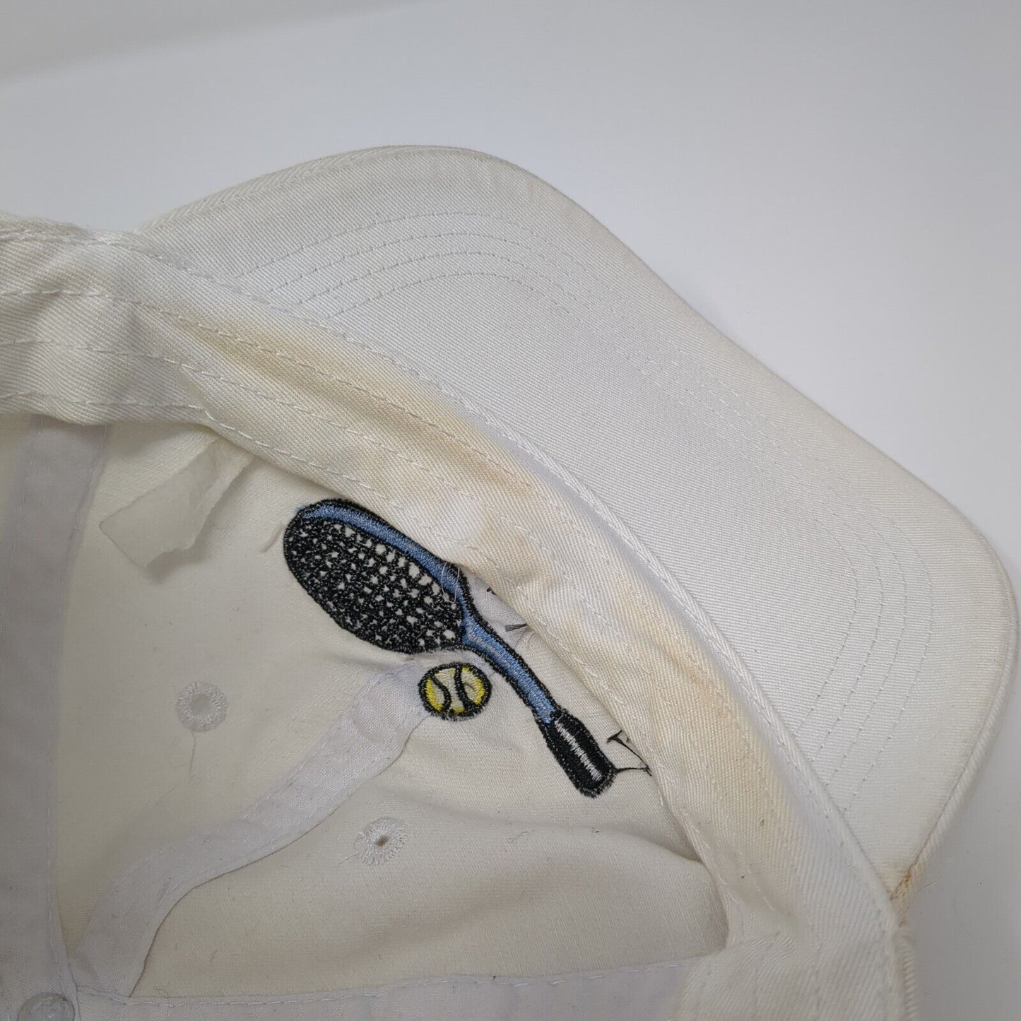 Perfect Excuse For A Short Skirt Slideback Hat White OS Adjustable Embroidered