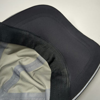 Lululemon Baseball Cap Black One Size Strapback Reflective Polyester Logo Hat