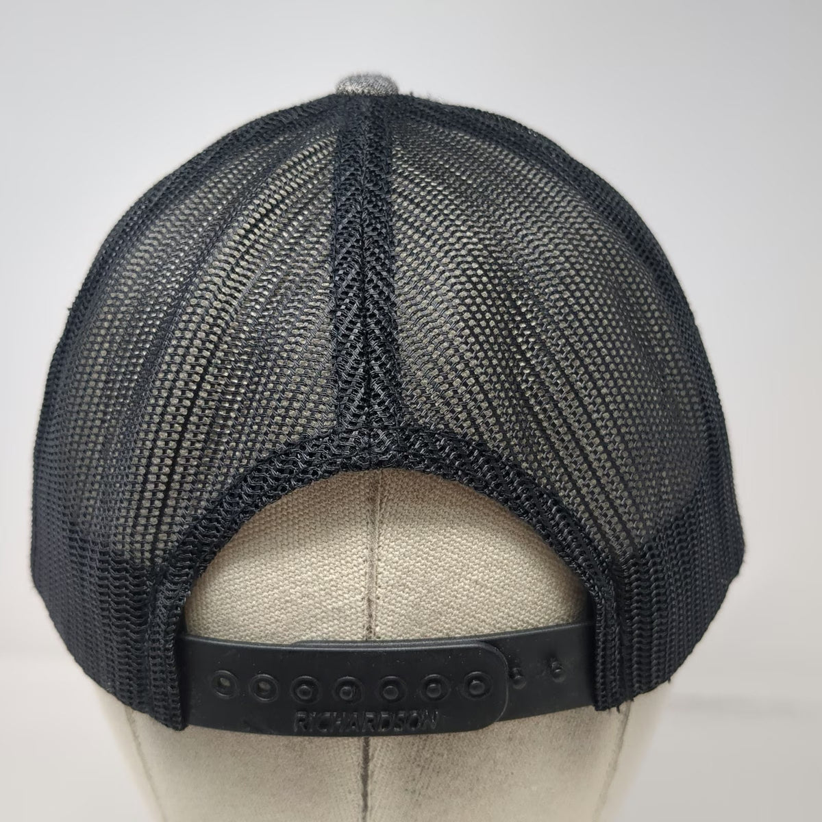 Richardson Trucker Hat Gray L 208 Jiu Jitsu Academy Nampa ID Mesh Snapback