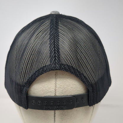Richardson Trucker Hat Gray L 208 Jiu Jitsu Academy Nampa ID Mesh Snapback