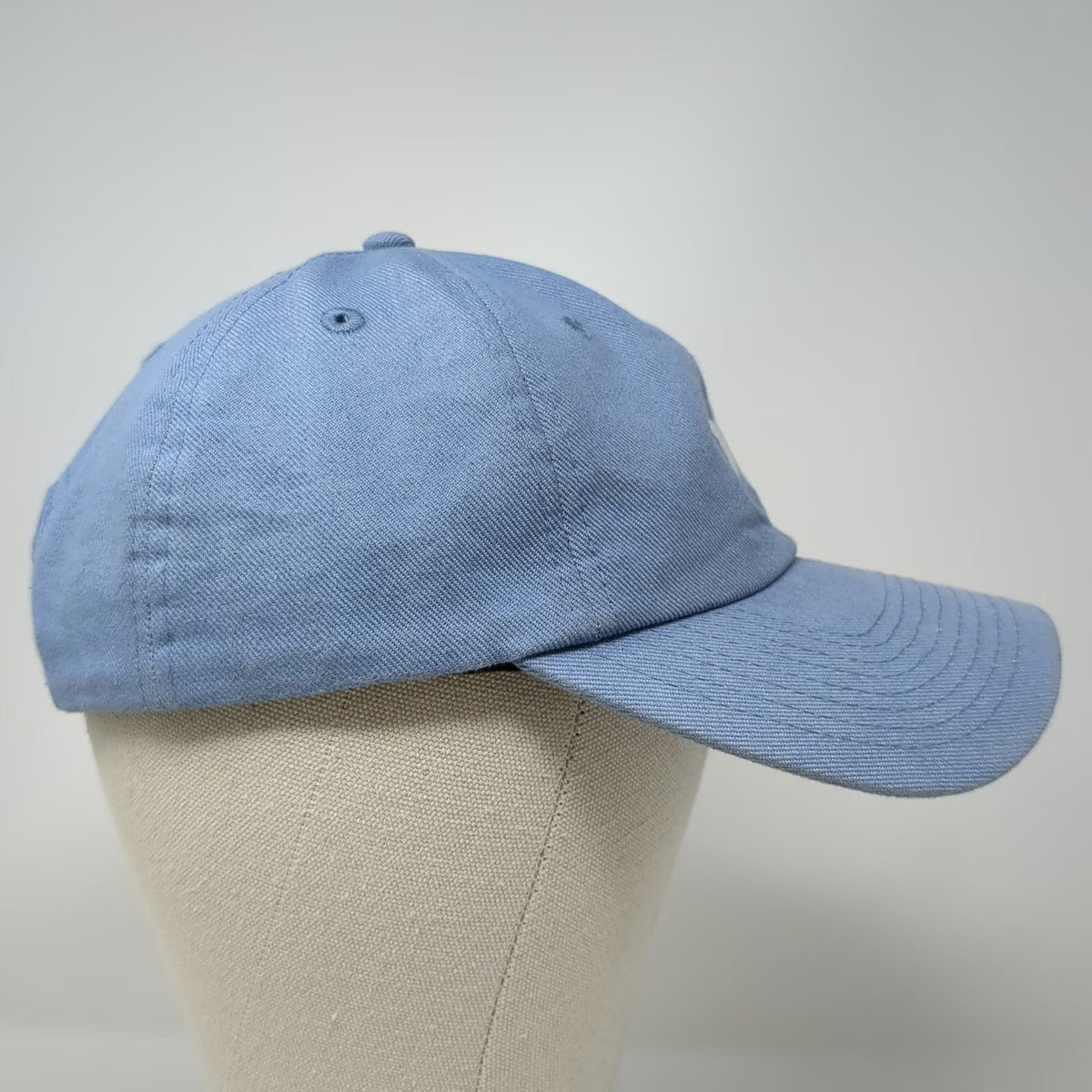 Hurley Snapback Blue Hat One Size 100% Cotton Embroidered Logo Structured Cap