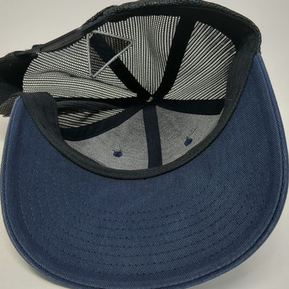 Columbia PFG Trucker Hat Blue One Size Mesh Snapback Performance Fishing Gear