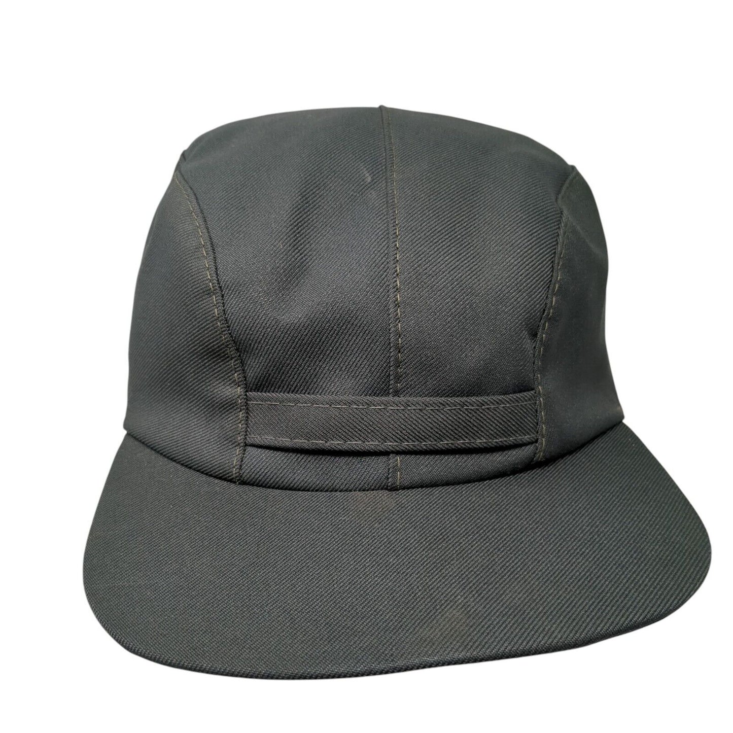 Unbranded Fitted Cadet Army Cap Hat Green One Size Solid Blank Outdoor