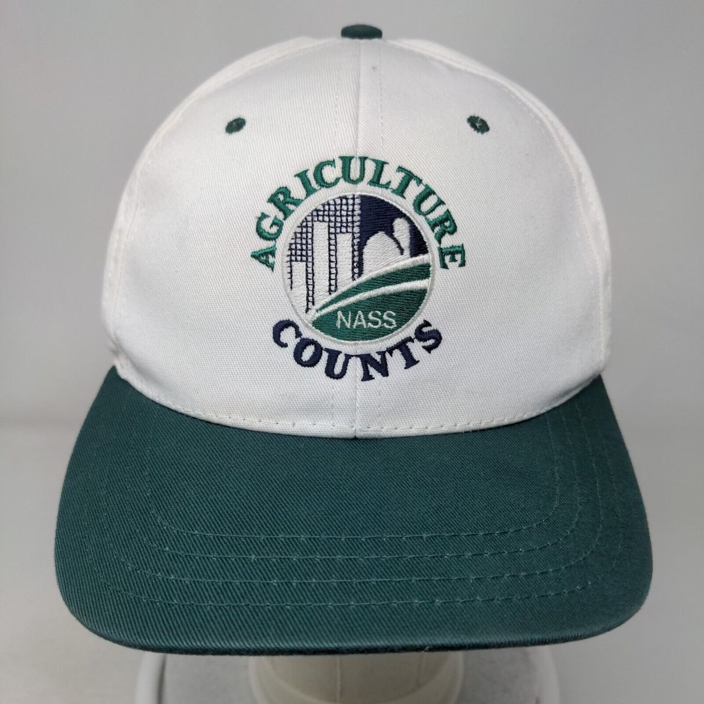 Agriculture Counts Nass Snapback Hat Multicolor One Size Adjustable Embroidered