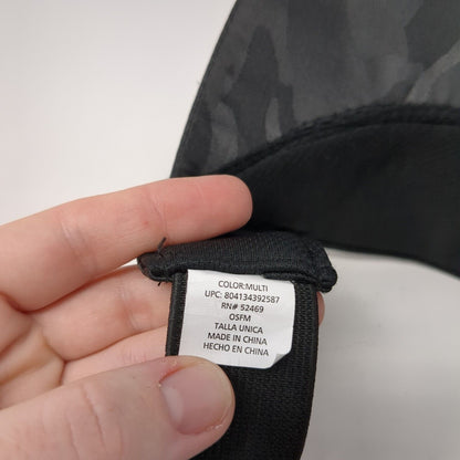 Unbranded Strapback Sun Visor Camouflage One Size Adjustable Lightweight