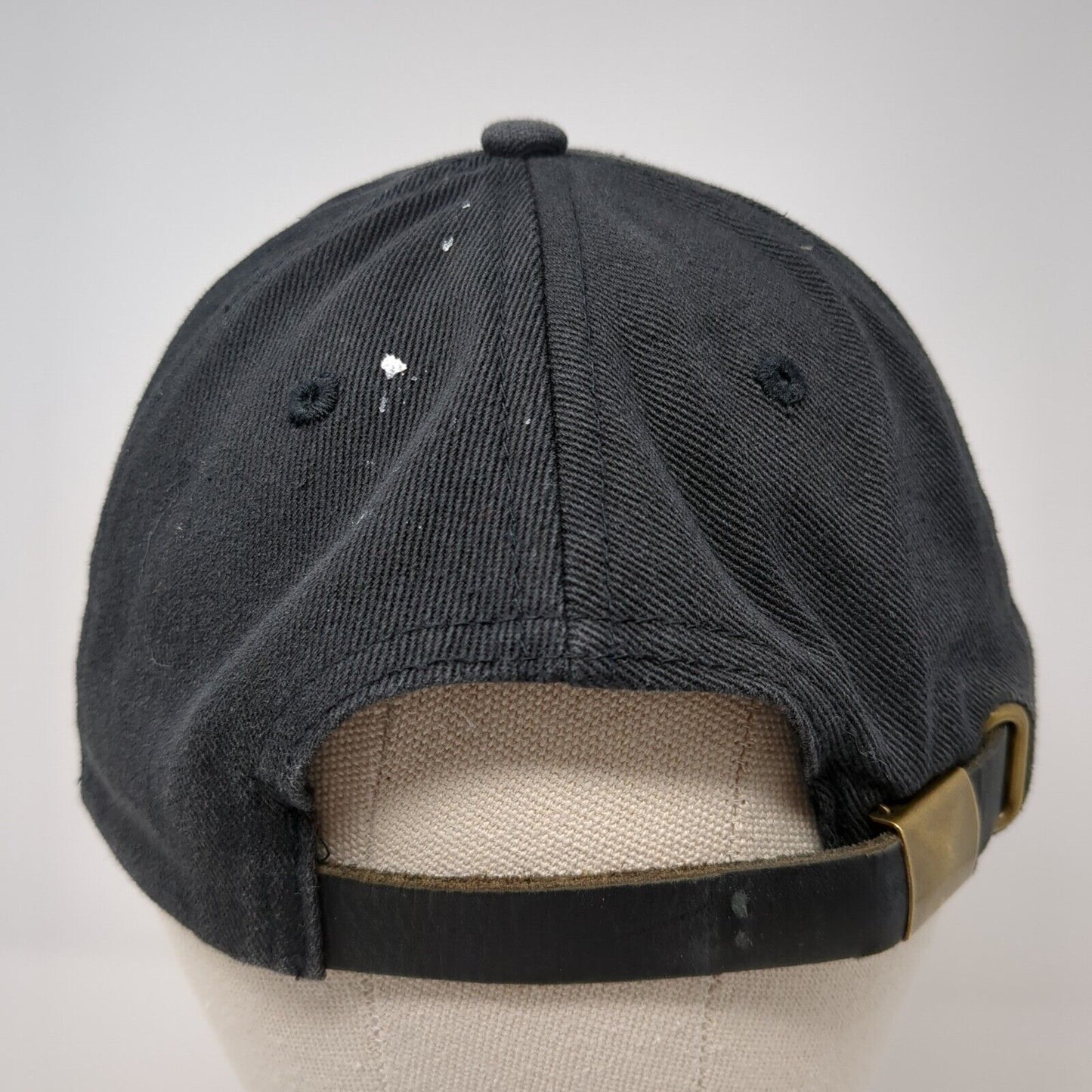 Hilti Expertise In Every Case Slideback Hat Black One Size Leather Strap